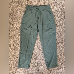 We Wander Stylish Women's Olive Green Gray Butter Soft Cargo Stretch Pants